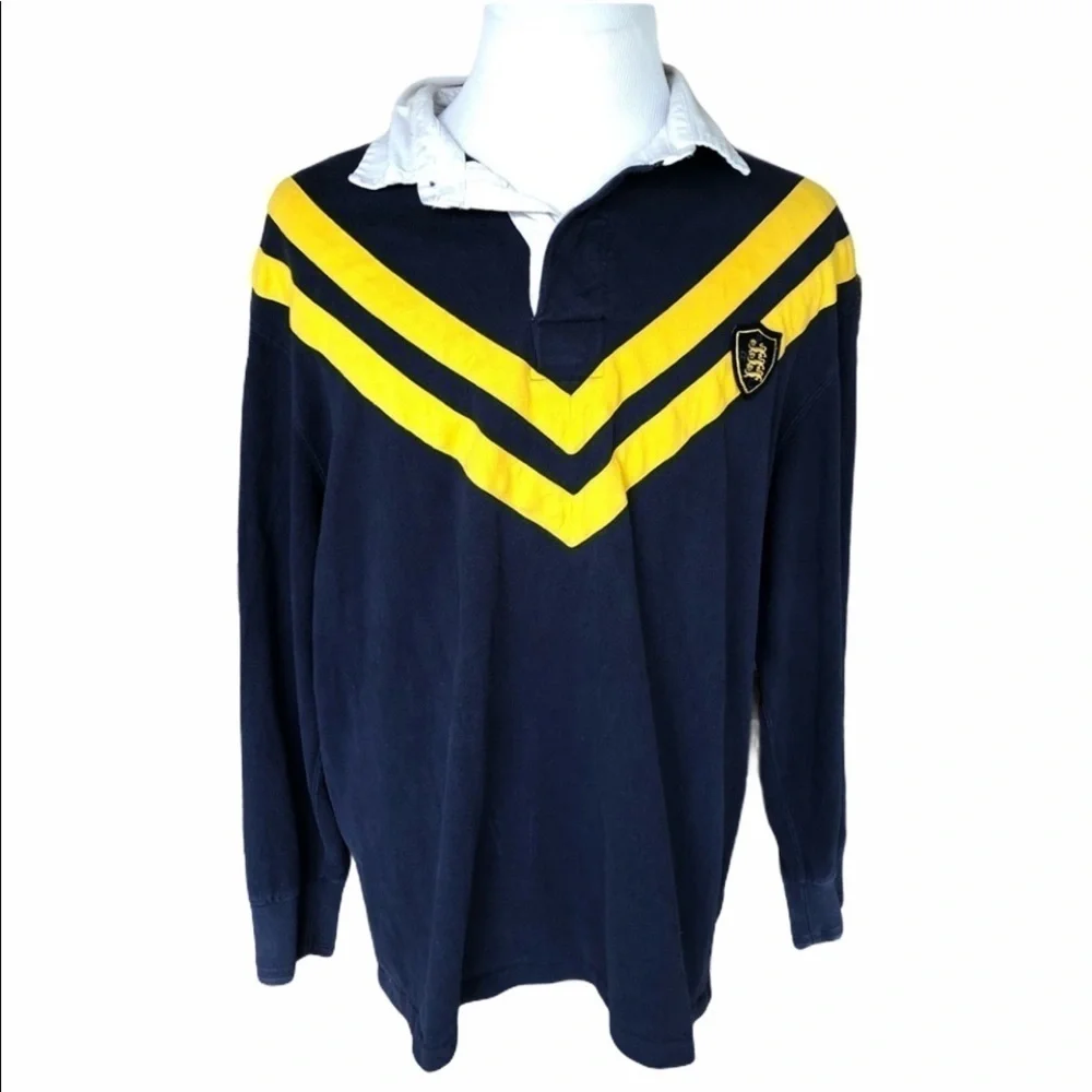 POLO Ralph Lauren Long Sleeve Rugby Shirt - Picture 1 of 7